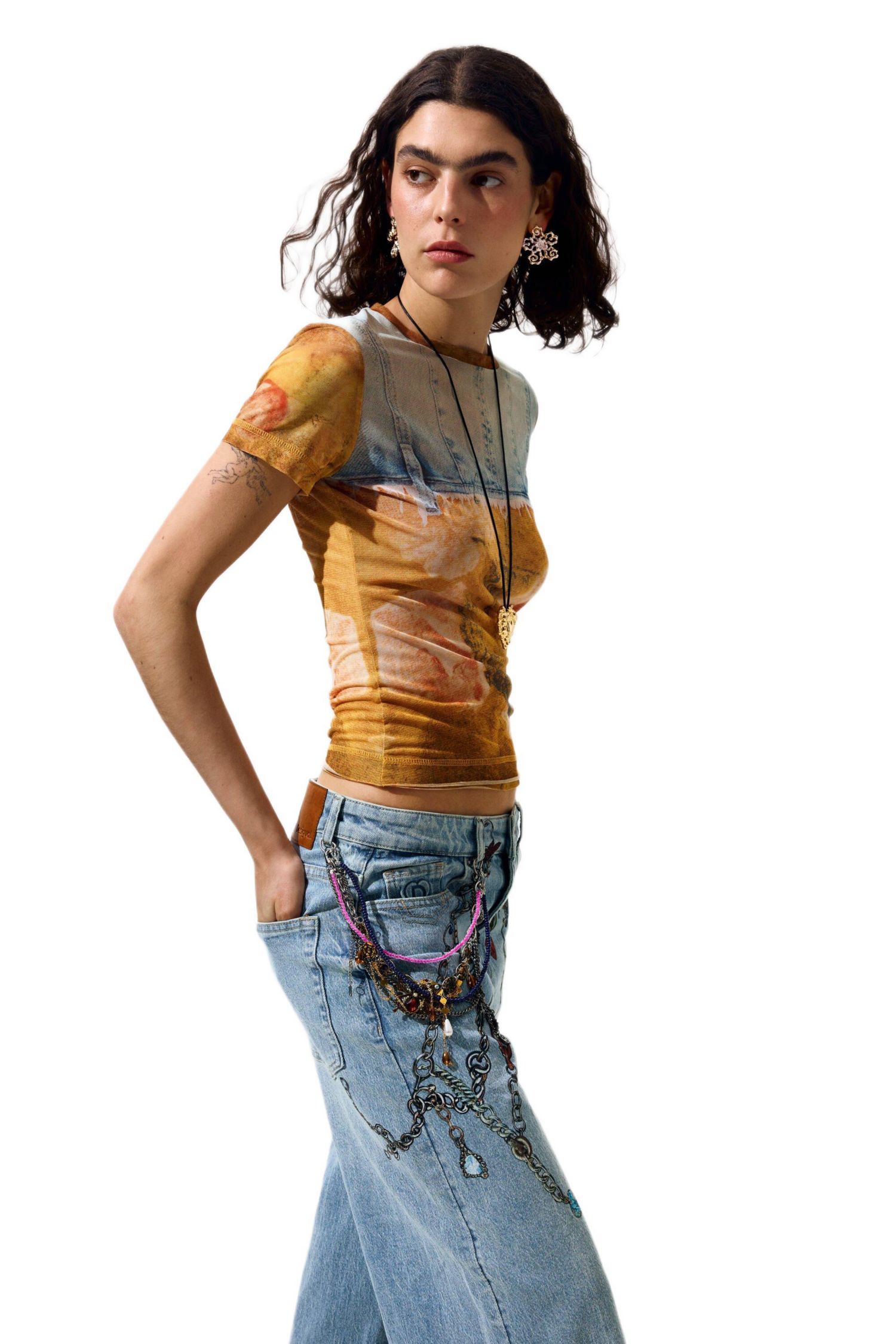 Women's Patchwork T-shirt