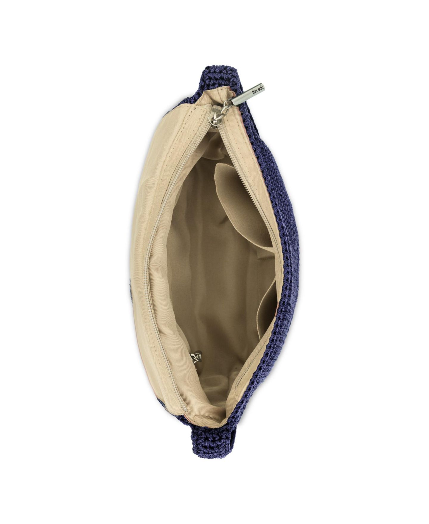 Женская сумка The Sak Marlow Hand-Crocheted Small Shoulder Handbag, цвет: Синий — фото 4