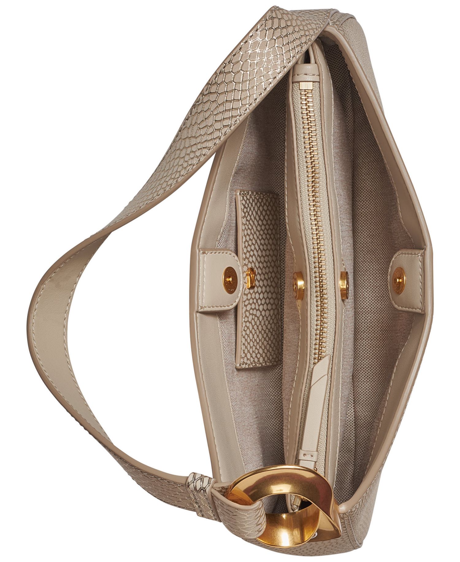 Jersey Small Snake Shoulder Handbag
