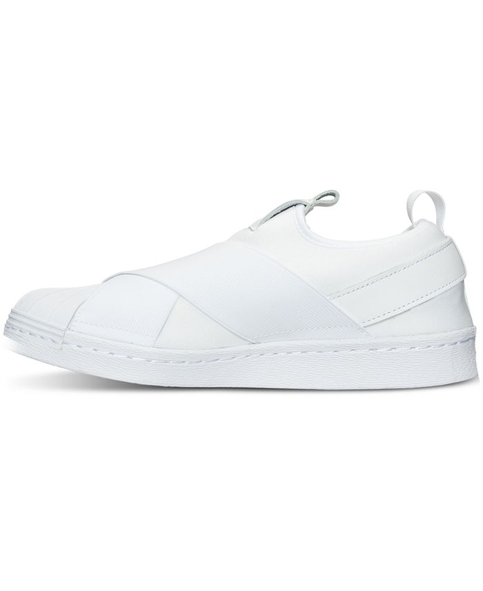 adidas Women's Superstar Slip-On Casual Sneakers from Finish Line - Macy's