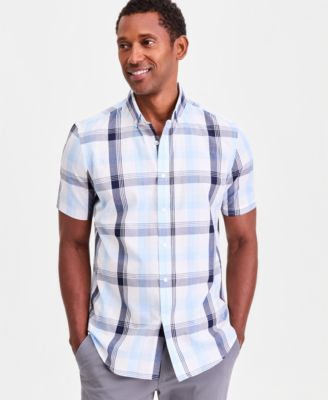 Men's Printed Short-Sleeve Shirt