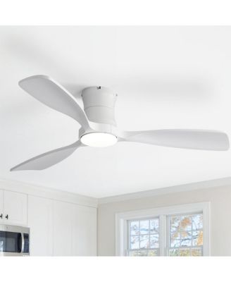 48-inch Modern 3-Blade Ceiling Fan with Light and Remote Control