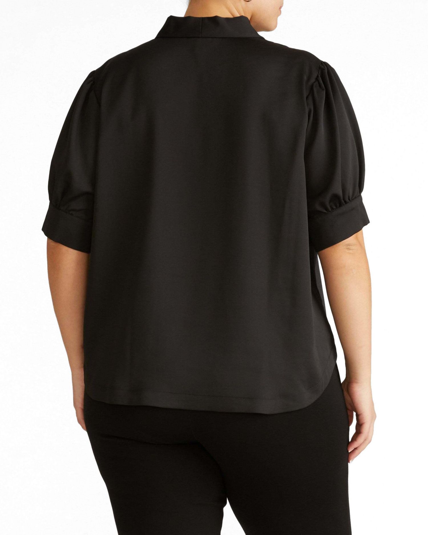 Plus Size Beatrice Soft Satin Top