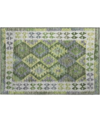 Mayfield Machine Washable AMF1915 1'8"x2'6" Area Rug