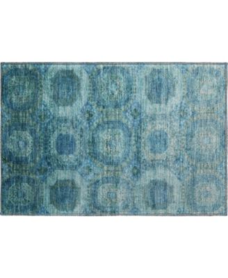 Mayfield Machine Washable AMF1944 1'8"x2'6" Area Rug