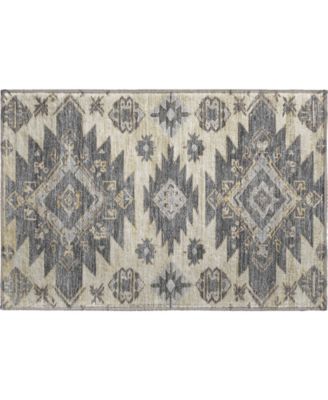 Mayfield Machine Washable AMF1945 1'8"x2'6" Area Rug