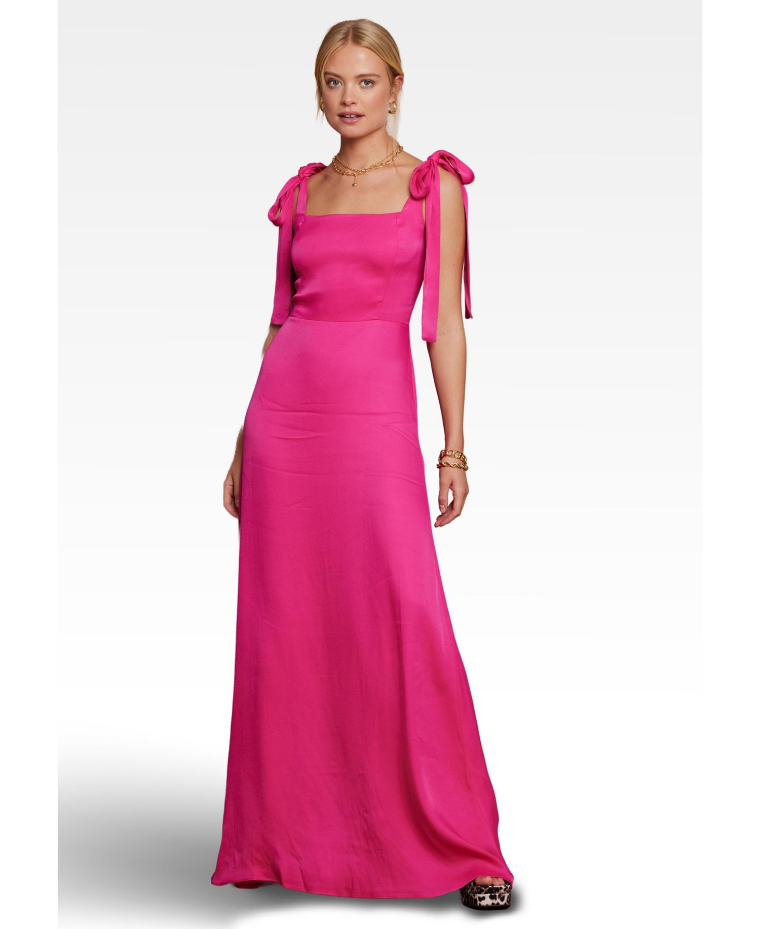 Women's Allegra Tie Shoulder Bridesmaid Dress