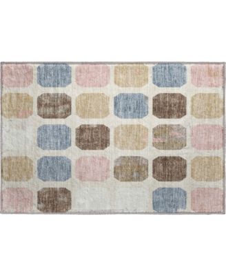 Mayfield Machine Washable AMF1950 1'8"x2'6" Area Rug