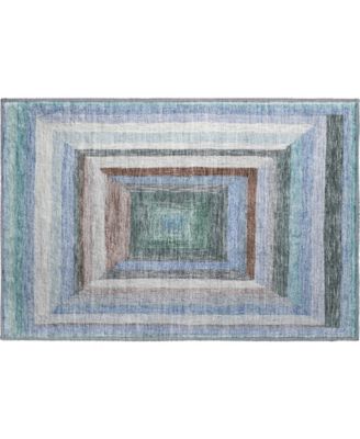 Mayfield Machine Washable AMF1957 1'8"x2'6" Area Rug