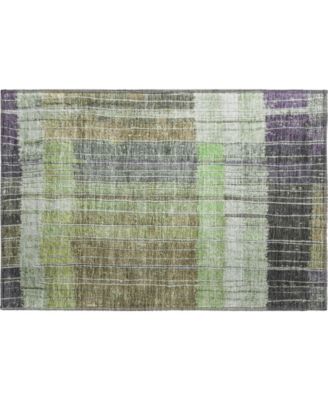 Mayfield Machine Washable AMF1962 1'8"x2'6" Area Rug