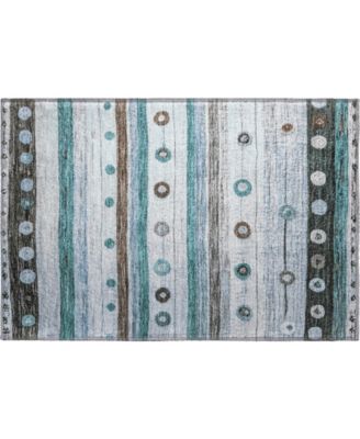 Mayfield Machine Washable AMF1964 1'8"x2'6" Area Rug