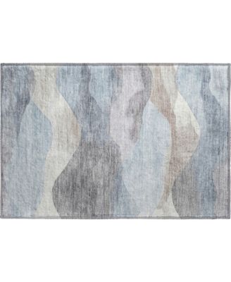Mayfield Machine Washable AMF1966 1'8"x2'6" Area Rug