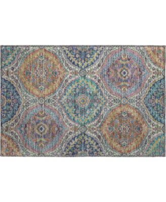 Mayfield Machine Washable AMF1990 1'8"x2'6" Area Rug