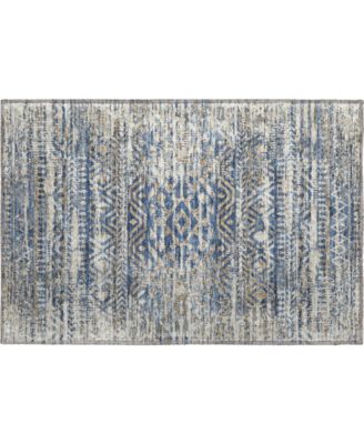 Mayfield Machine Washable AMF1997 1'8"x2'6" Area Rug