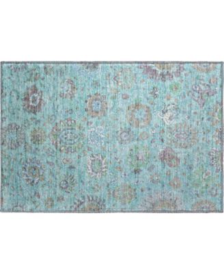 Mayfield Machine Washable AMF2013 1'8"x2'6" Area Rug