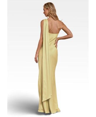 mori lee bridesmaid dress size chart Stretch Satin Sheath One Shoulder Bridesmaid Dresses, Wedding Party Dress,  MBD199
