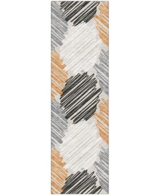 Mayfield Machine Washable AMF1942 2'3"x7'6" Runner