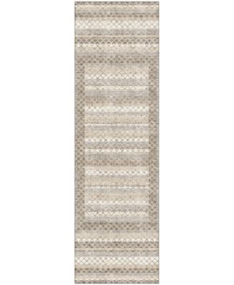 Mayfield Machine Washable AMF2011 2'3"x7'6" Runner