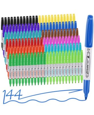 Permanent Markers Fine Point Quick Drying Fade Resistant