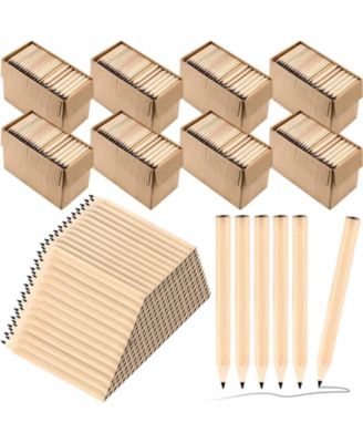 Golf Pencils Bulk Mini Hexagonal Wood HB Pre-Sharpened
