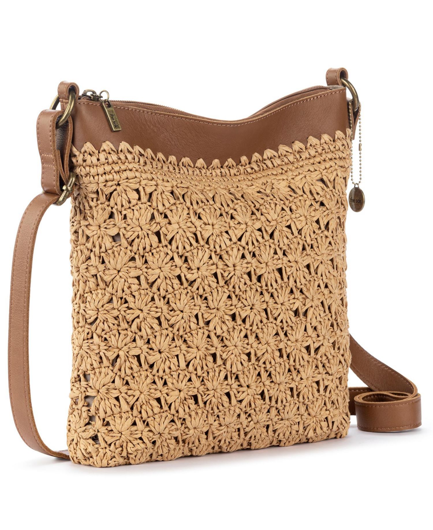 Lucia Crochet Small Crossbody Handbag