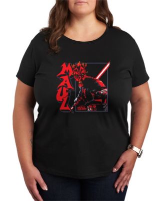 Plus Size Maul Portrait Short-Sleeve Graphic T-Shirt