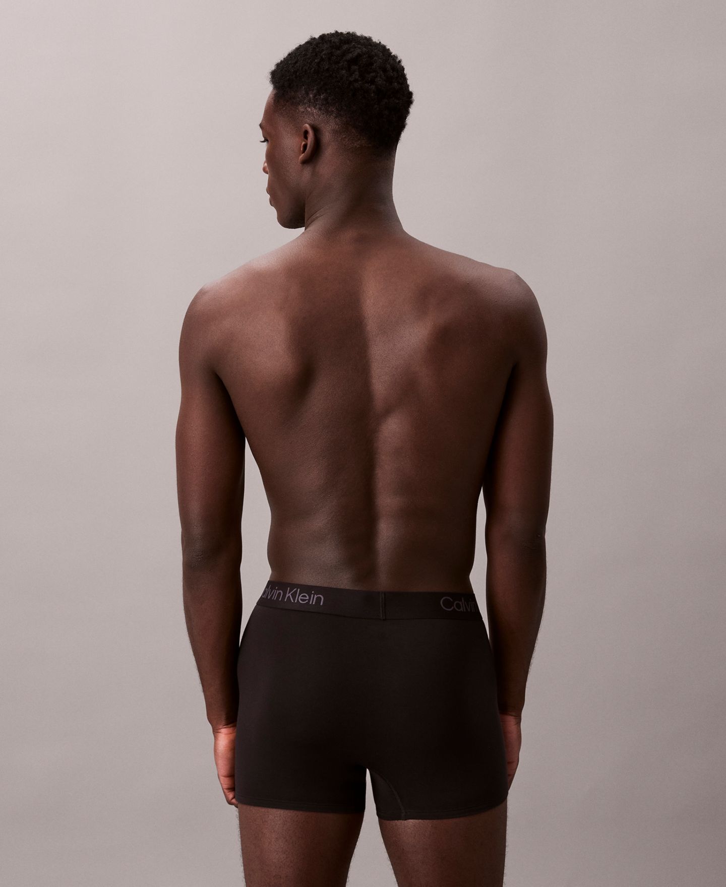 Трусы для мужчин, модал, 3 шт. — Calvin Klein, цвет: Чёрный — фото 5