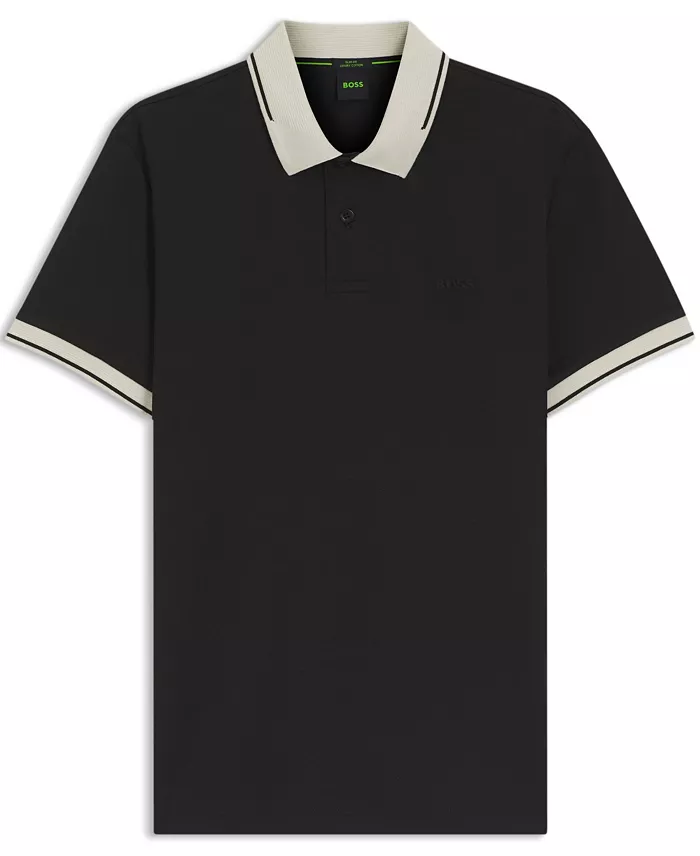 Men's Slim-Fit Cotton Polo Shirt - thumbnail 7