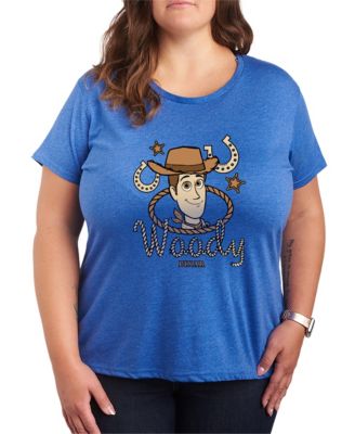 Plus Size Toy Story 5 Cowboy Woody Short-Sleeve Graphic T-Shirt