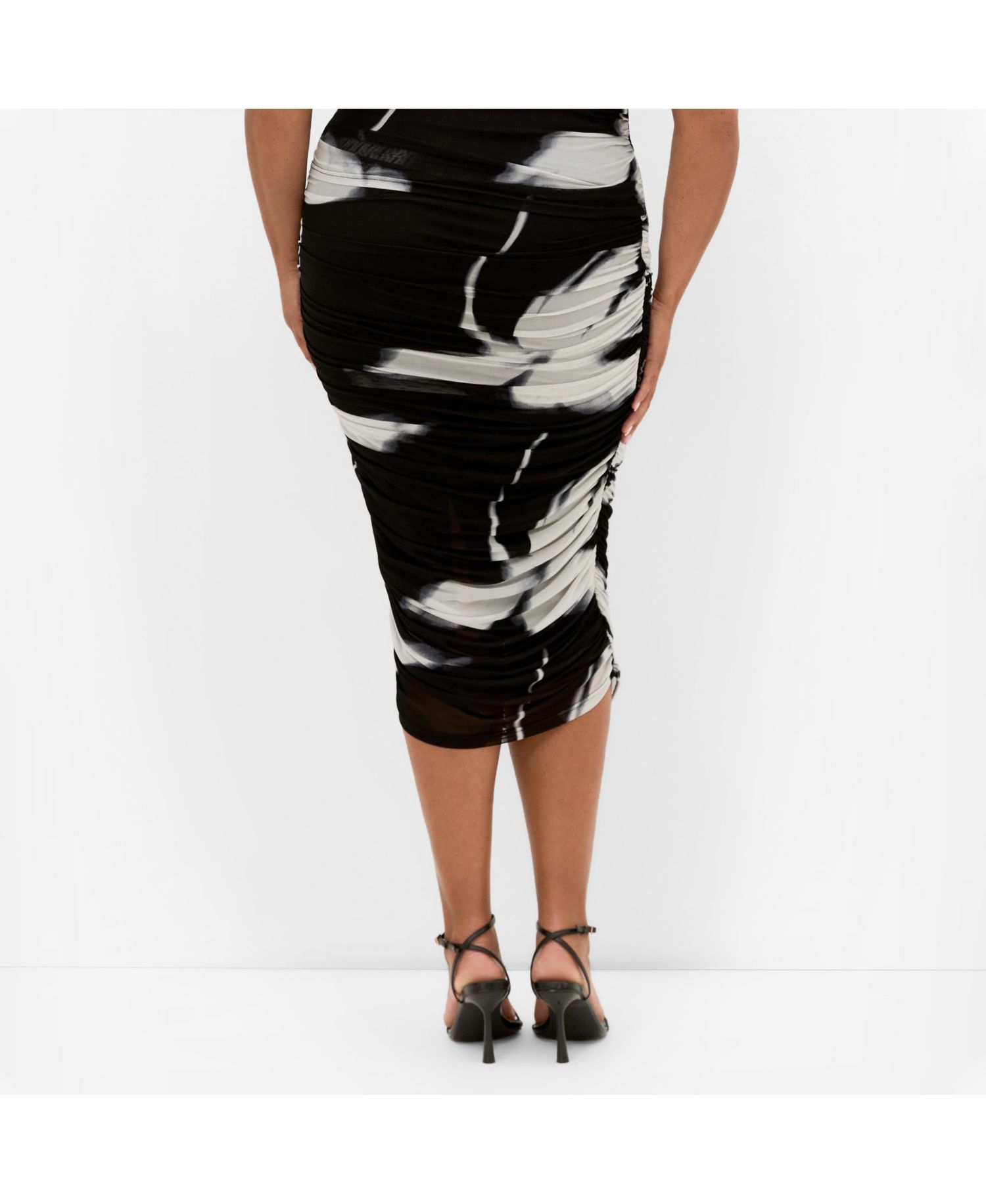 Women's Dana Blur Print Mesh Skirt