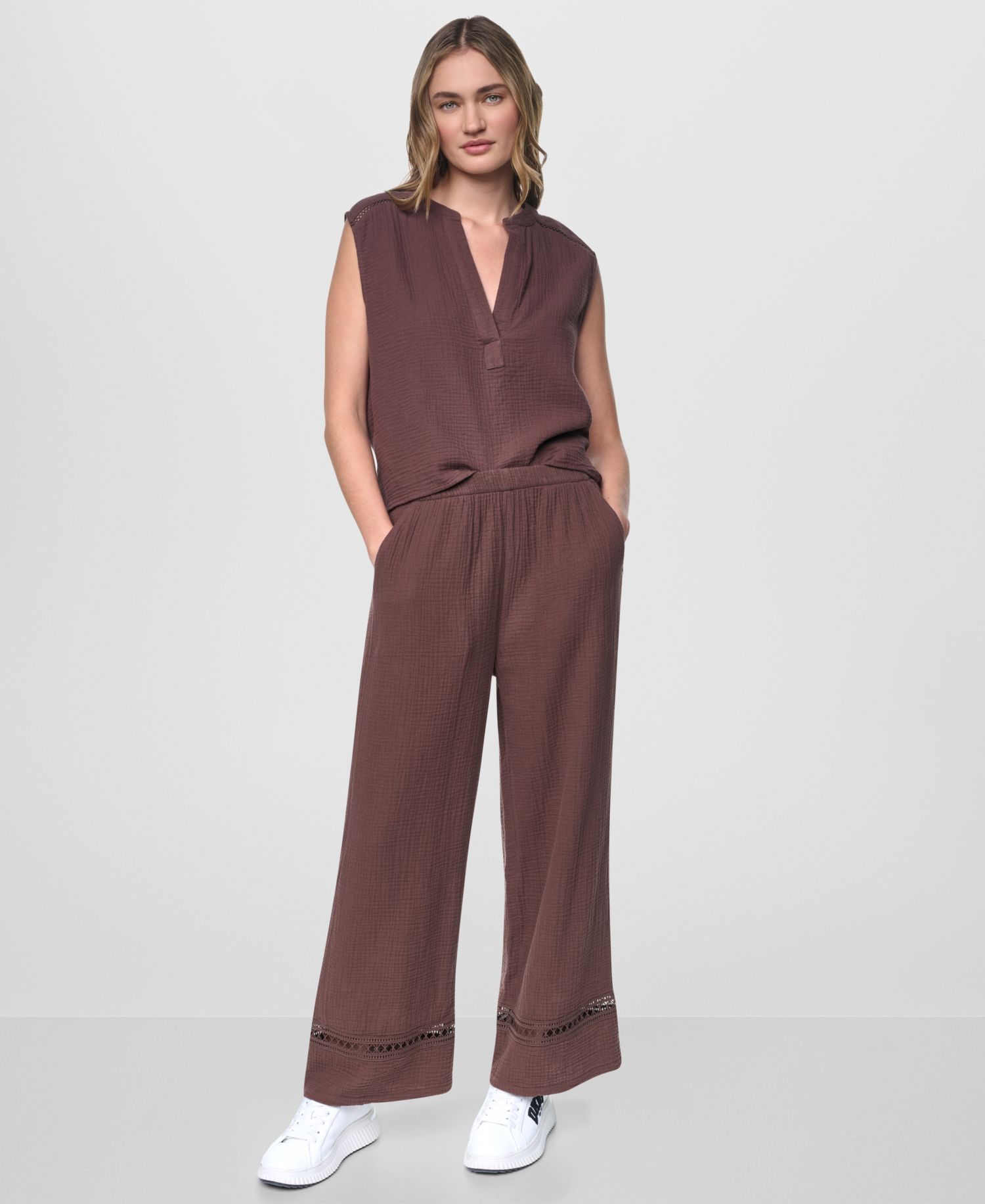 Women's Mid-Rise Drawstring Pants