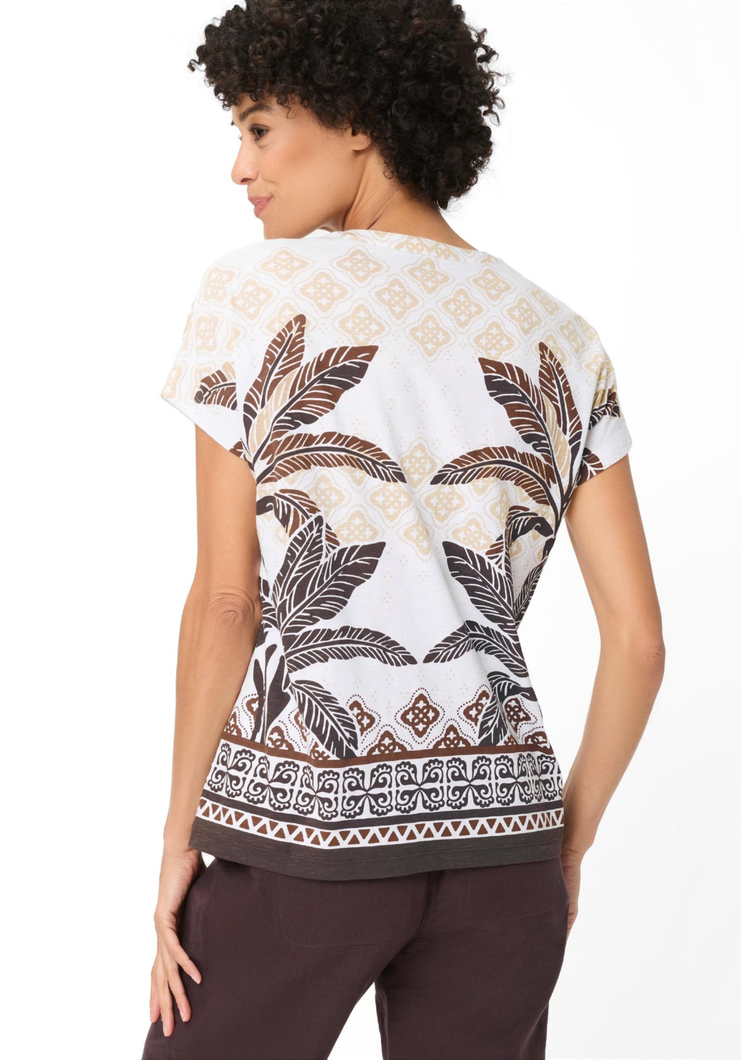 Women's Panneaux Print T-Shirt