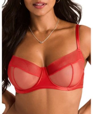 Plus-Size Brittani Unlined Balconette Bra