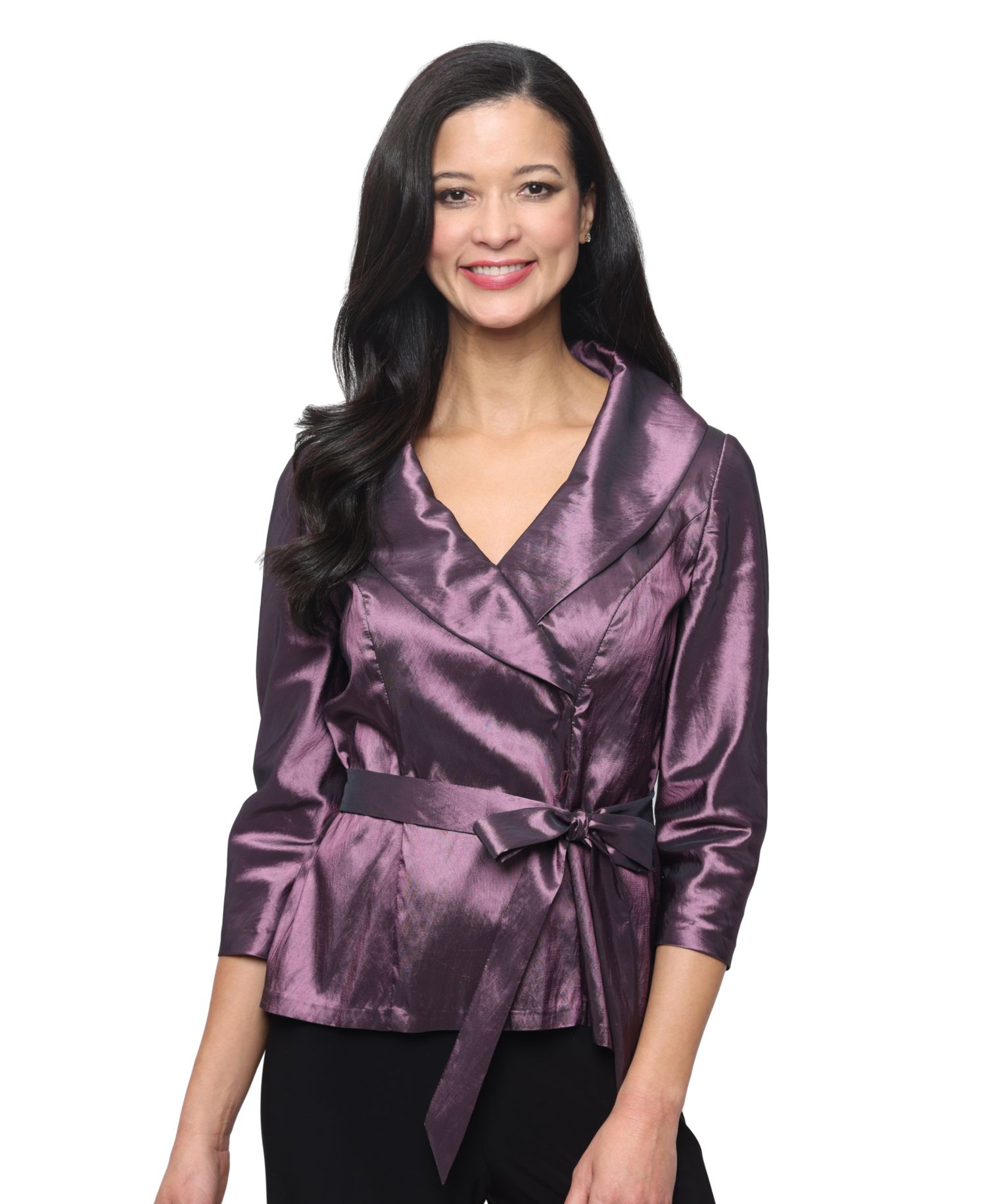 Women's V-Neck Portrait Collar Blouse