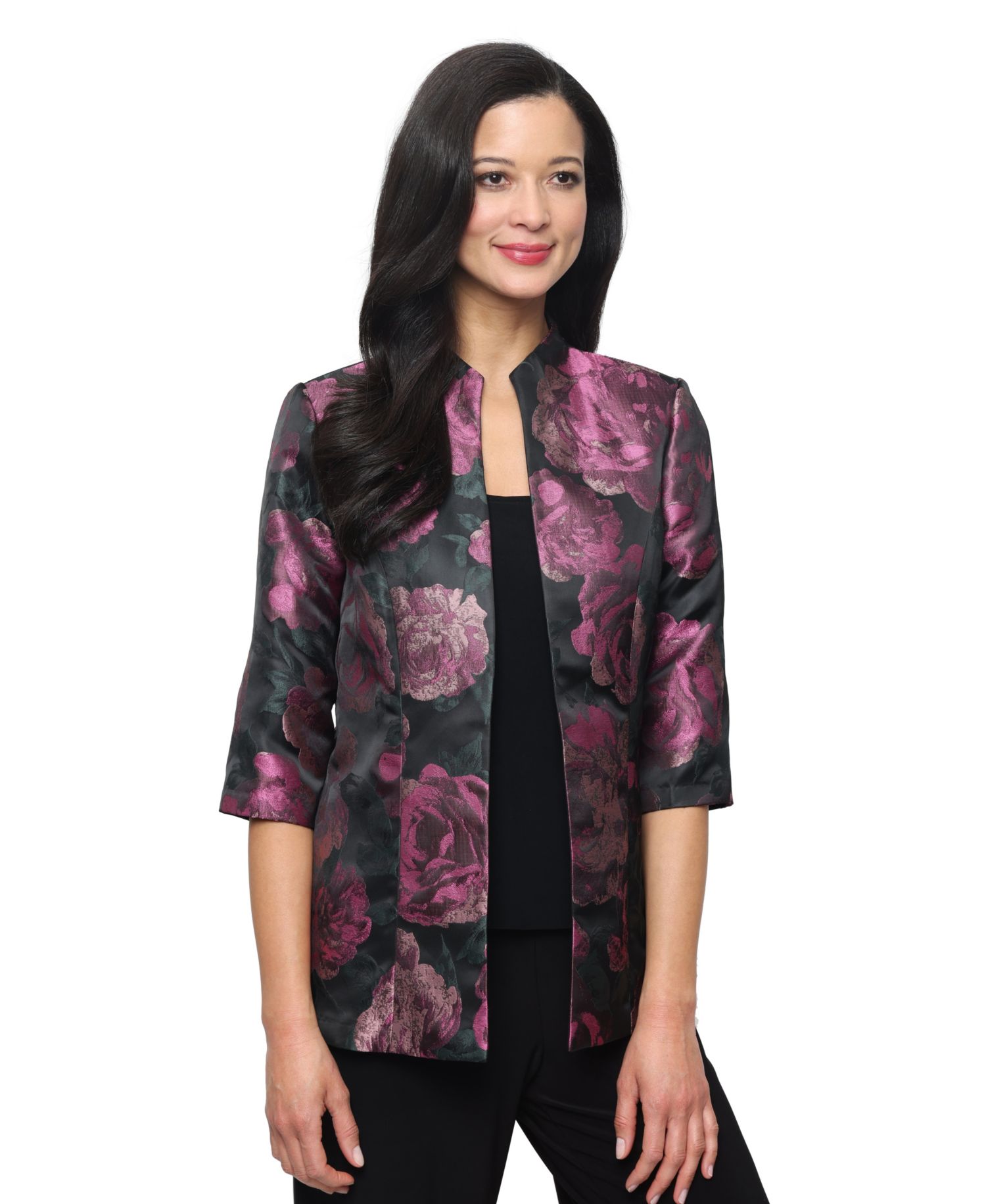 Women's Printed Jacquard Twinset
