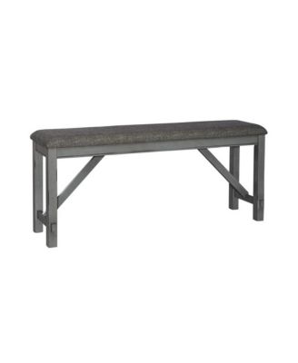 Counter Height Dining Bench Transitional