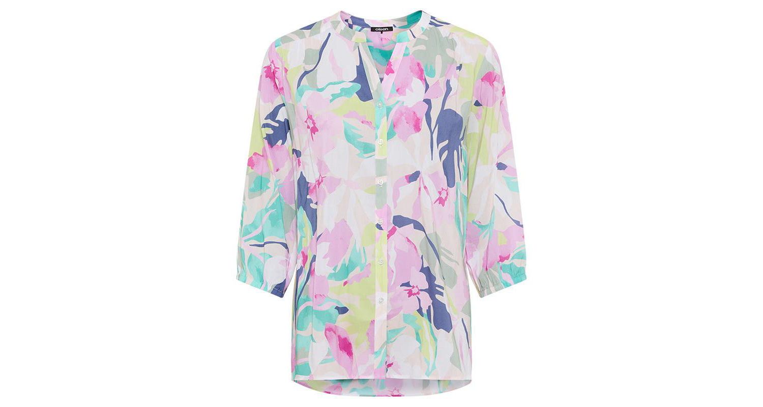 Women's Floral Tunic Shirt