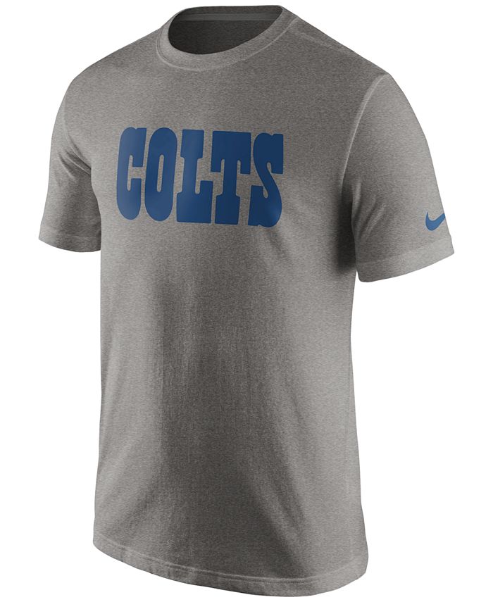 Nike Men's Indianapolis Colts Essential Wordmark T-Shirt & Reviews ...