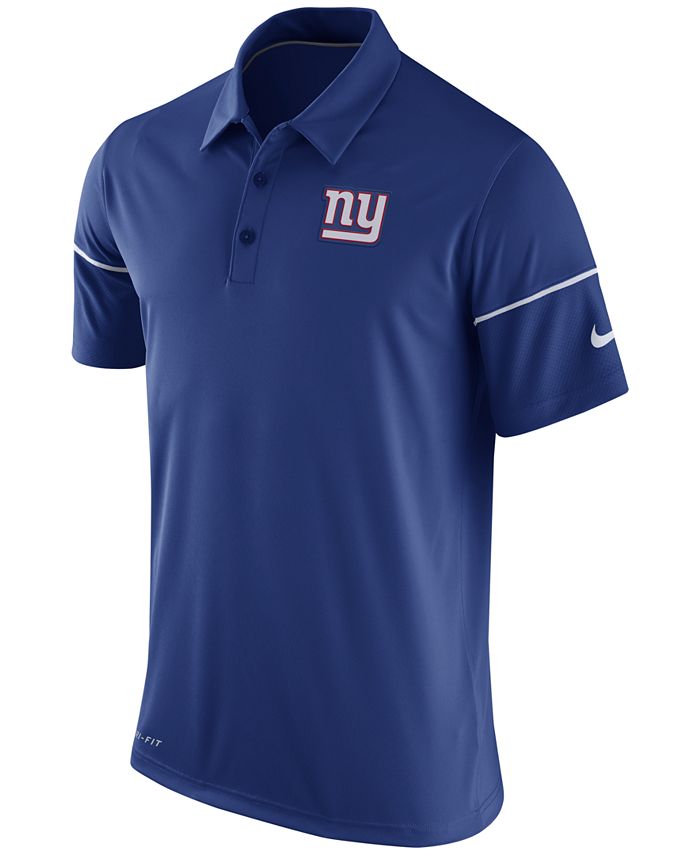 Nike Men's New York Giants Team Issue Polo Shirt - Macy's