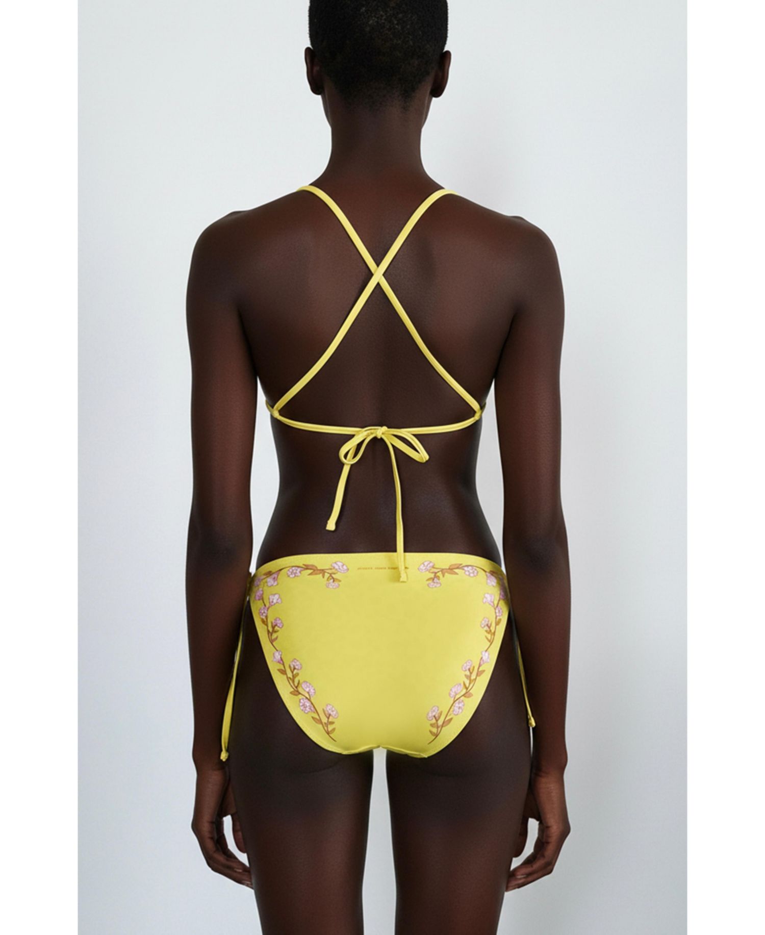 Women's Garden Reversible Triangle Bikini Top