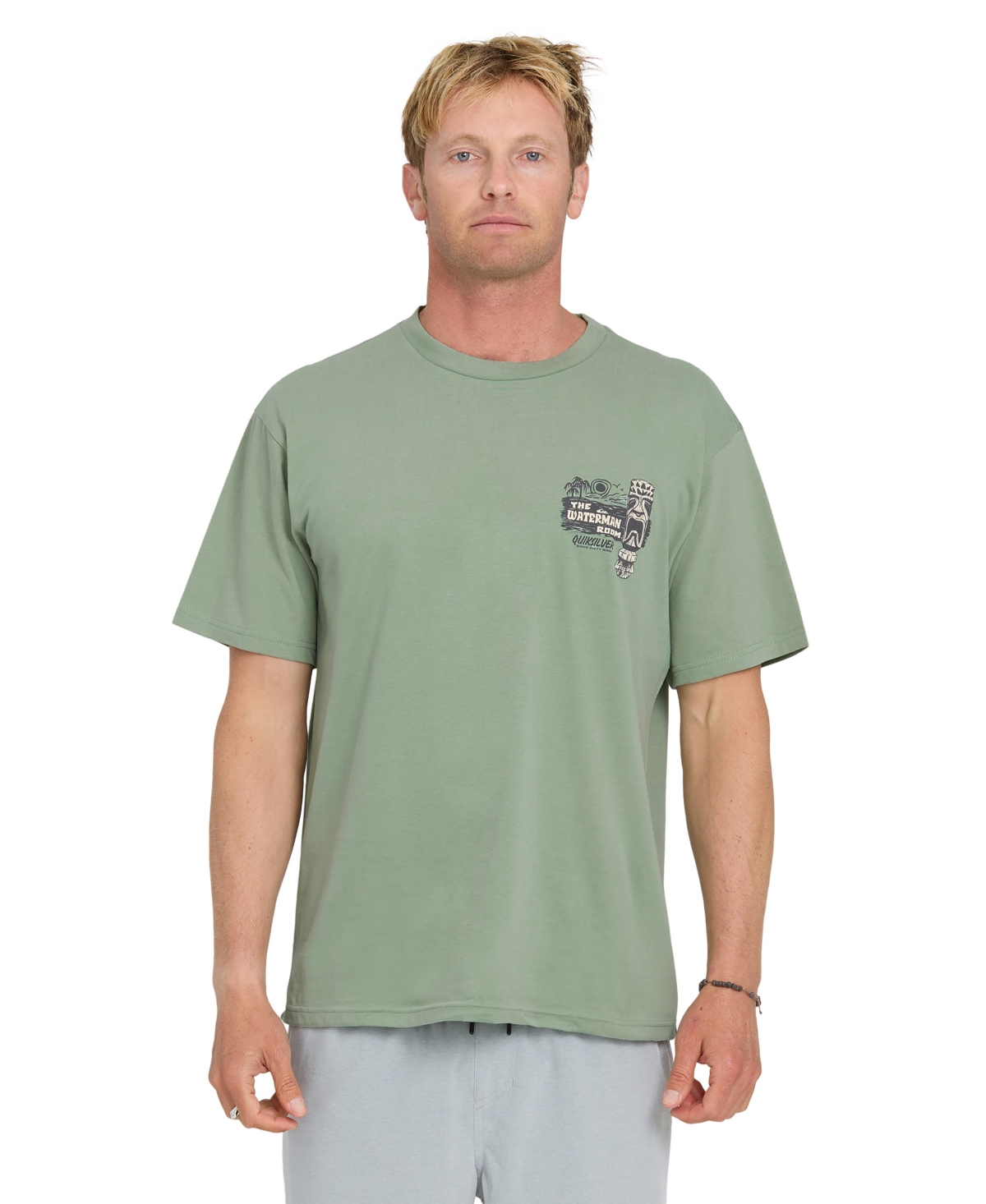 Quiksilver Waterman Men's Room Classic Short-Sleeve T-Shirt