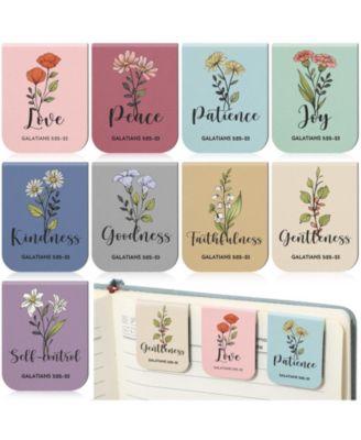 Magnetic Leather Bookmarks Inspirational Gifts Handmade