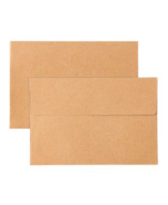 Kraft Envelopes Peel Press Wedding Invitation