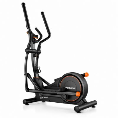 Glide Pro-Level Elliptical, 20" Stride,  Ultra Quiet Magnetic Drive with 16 Levels, 4-in-1 Modes and Bluetooth for Home Gym
