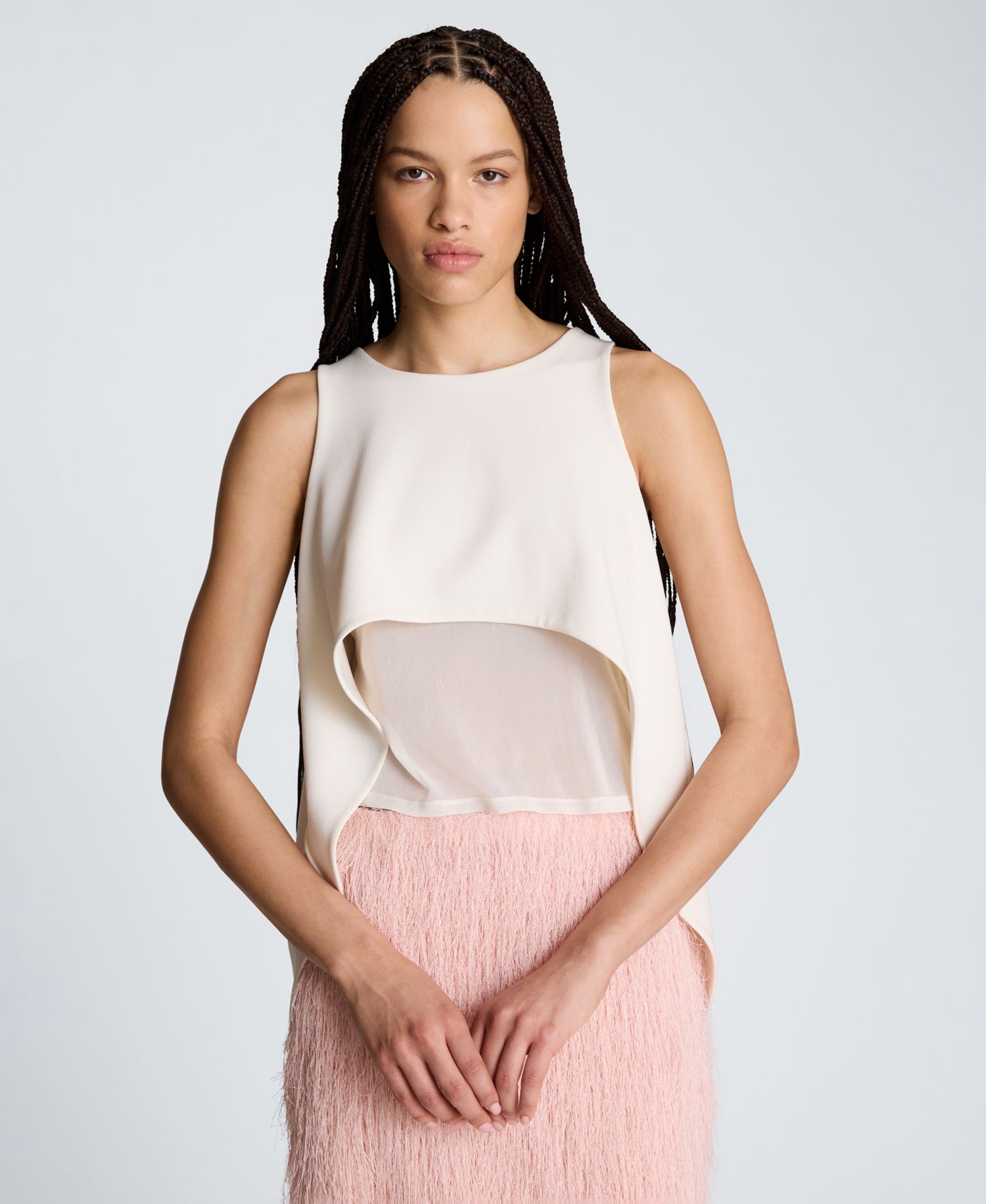 Women's Layered High-Low Tank Top