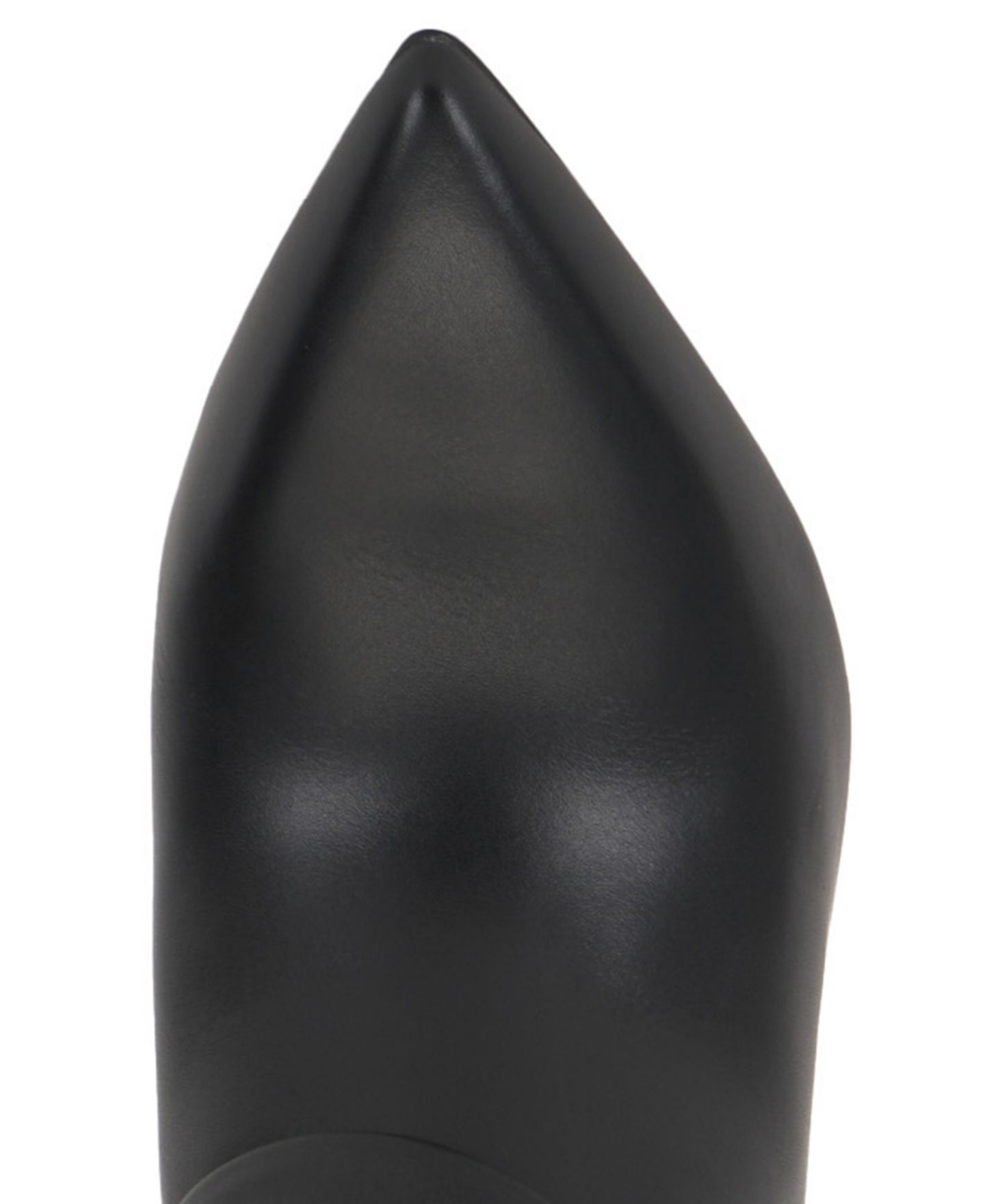 Женские ботинки Vince Camuto Meezo Wide Calf Stiletto Dress Boots, цвет: Чёрный кожаный — фото 4