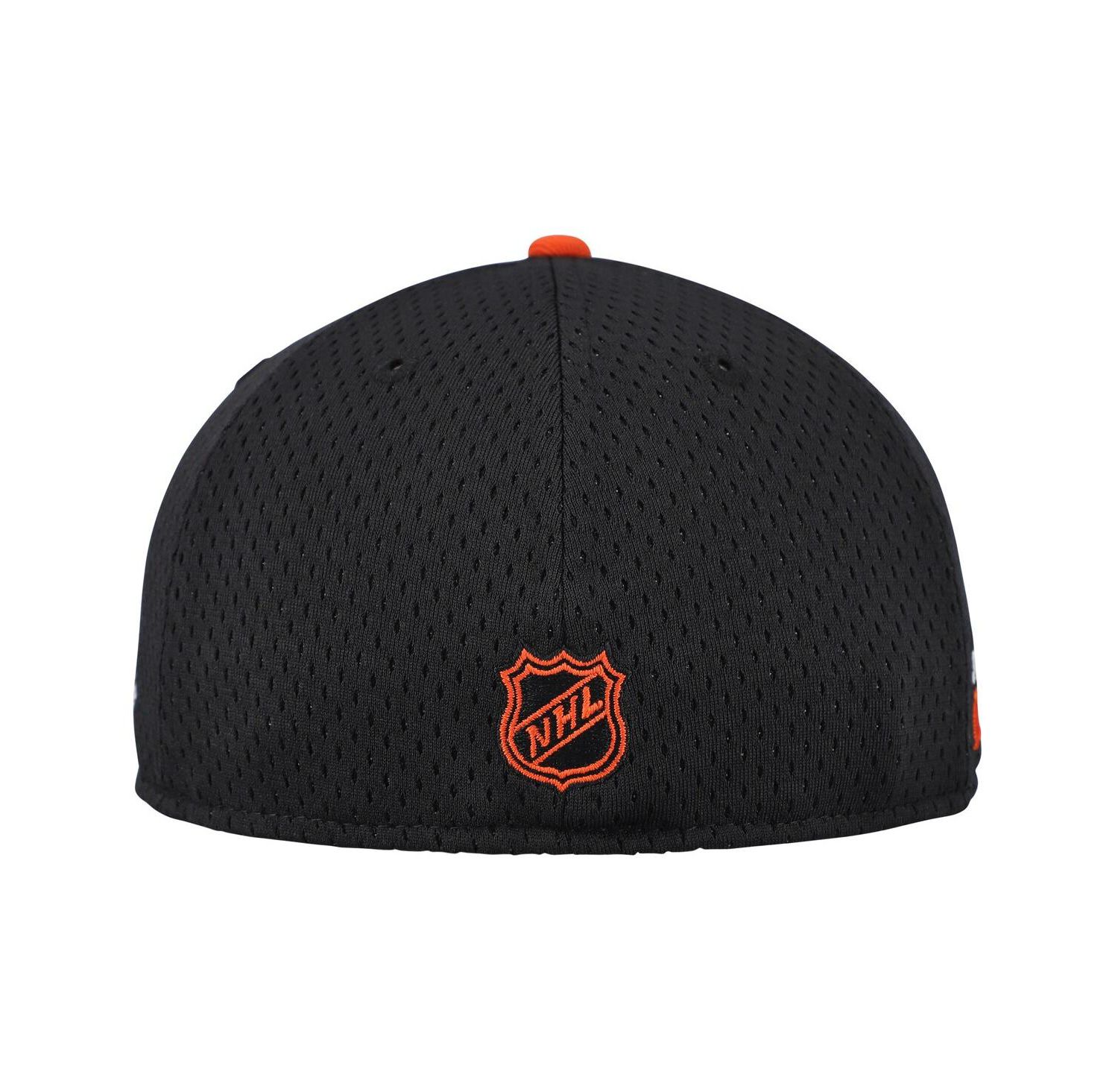 Men's Black/Orange Philadelphia Flyers Mesh Crown Two-Tone 59FIFTY Fitted Hat