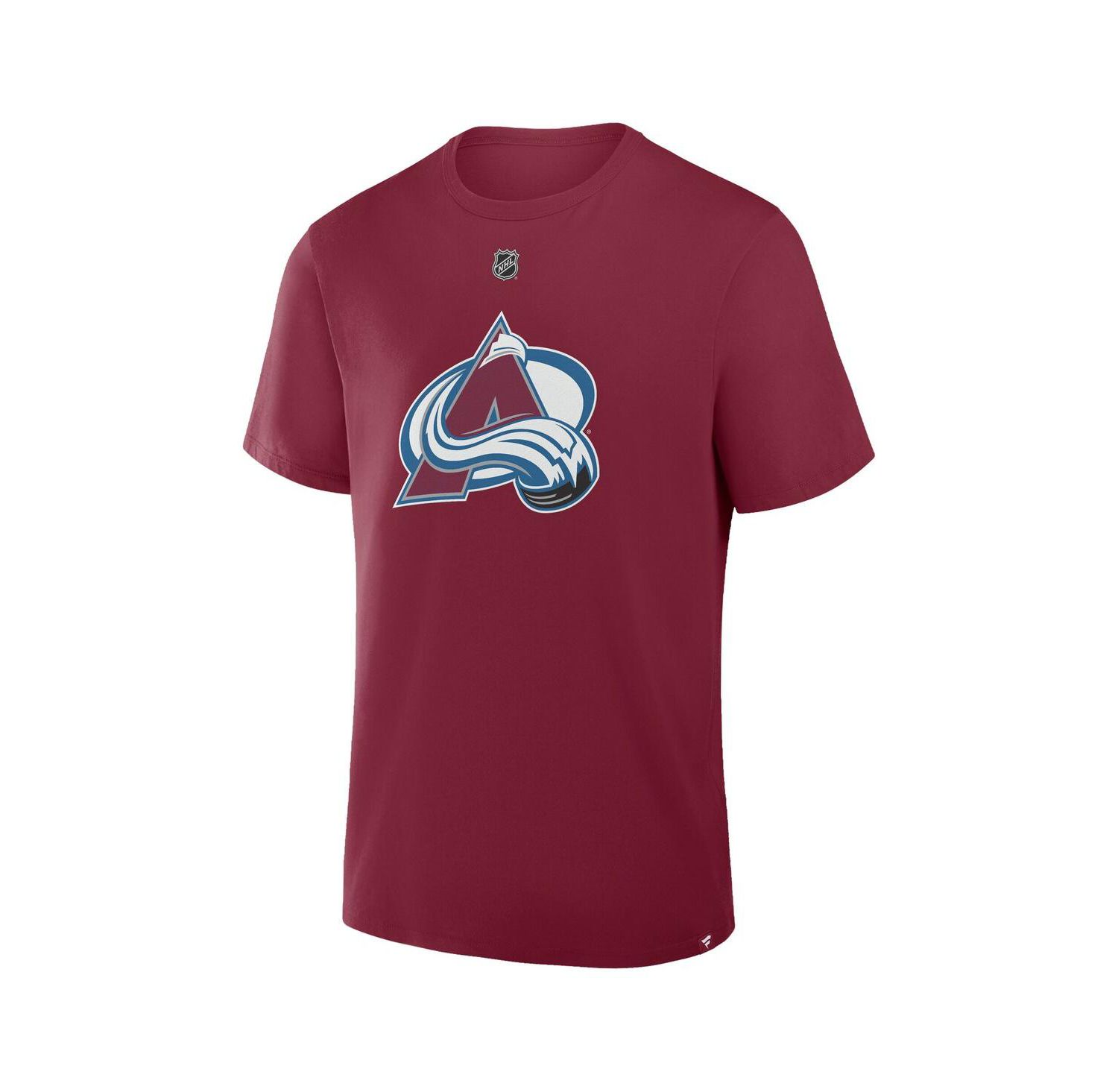 Men's Cale Makar Burgundy Colorado Avalanche Authentic Stack Name & Number T-Shirt