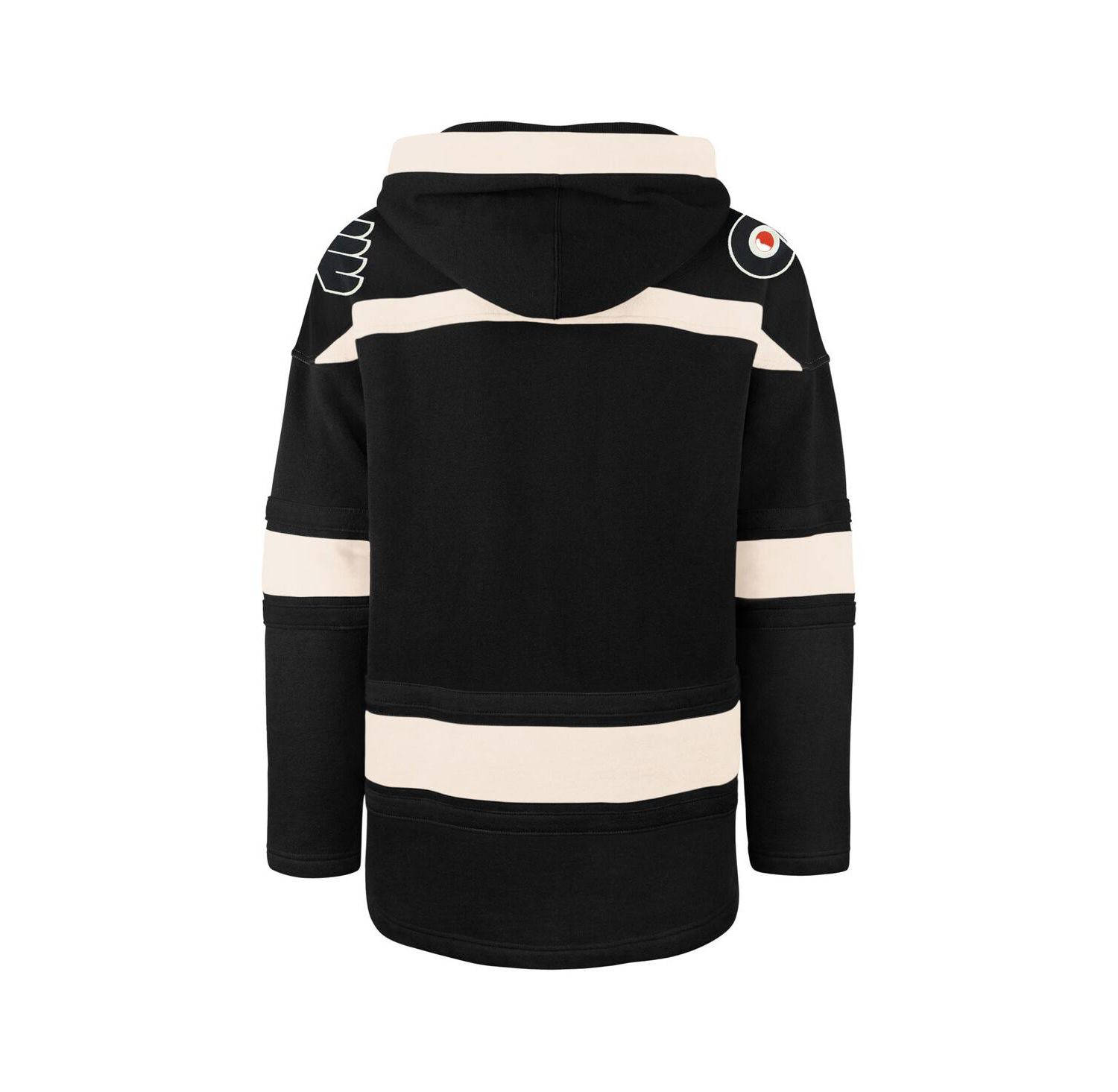 Men's Black Philadelphia Flyers Superior Lacer Hoodie