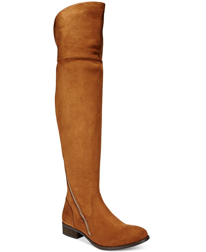 Report knee sale high boots